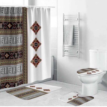 Cameroon Ndop Atoghu Inspired Bathroom Set