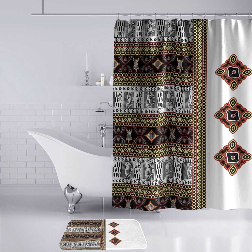 Cameroon Ndop Atoghu Inspired Bathroom Set