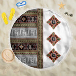 Cameroon Ndop Atoghu Inspired Beach Blanket