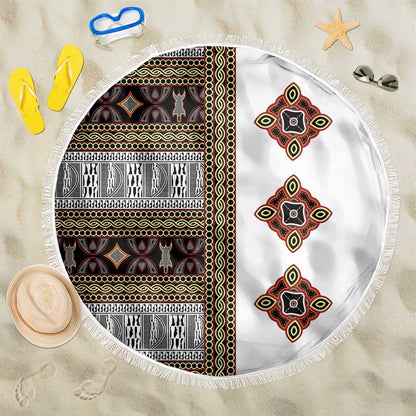 Cameroon Ndop Atoghu Inspired Beach Blanket