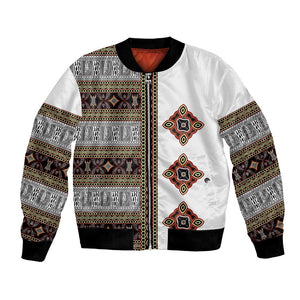 Cameroon Ndop Atoghu Inspired Bomber Jacket