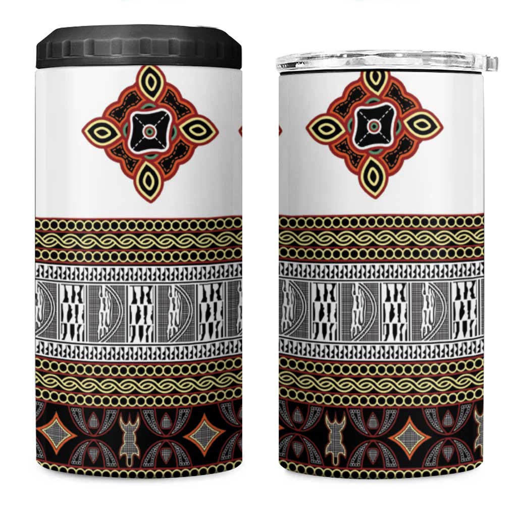 Cameroon Ndop Atoghu Inspired 4 in 1 Can Cooler Tumbler