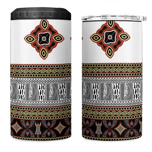 Cameroon Ndop Atoghu Inspired 4 in 1 Can Cooler Tumbler