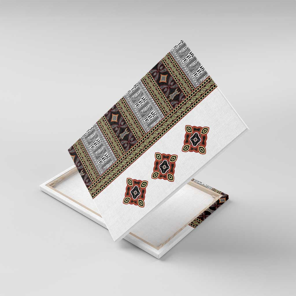 Cameroon Ndop Atoghu Inspired Canvas Wall Art