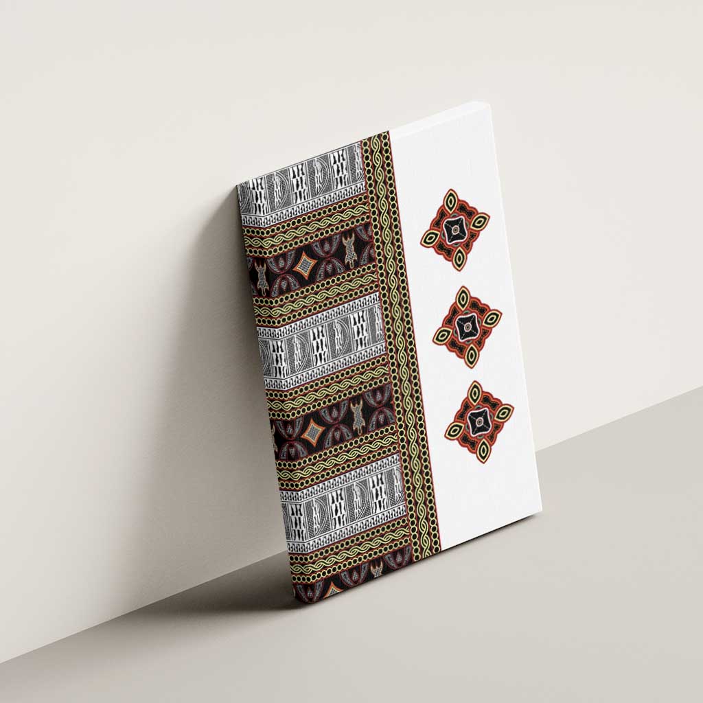 Cameroon Ndop Atoghu Inspired Canvas Wall Art