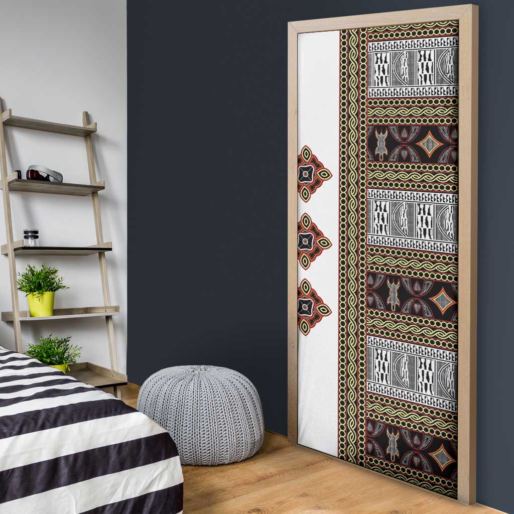 Cameroon Ndop Atoghu Inspired Door Cover