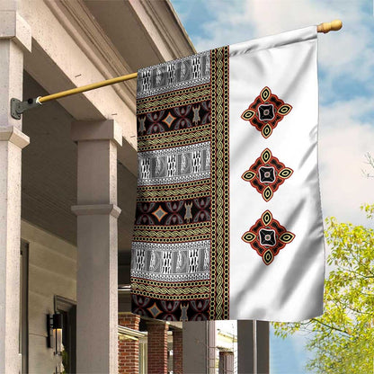 Cameroon Ndop Atoghu Inspired Garden Flag