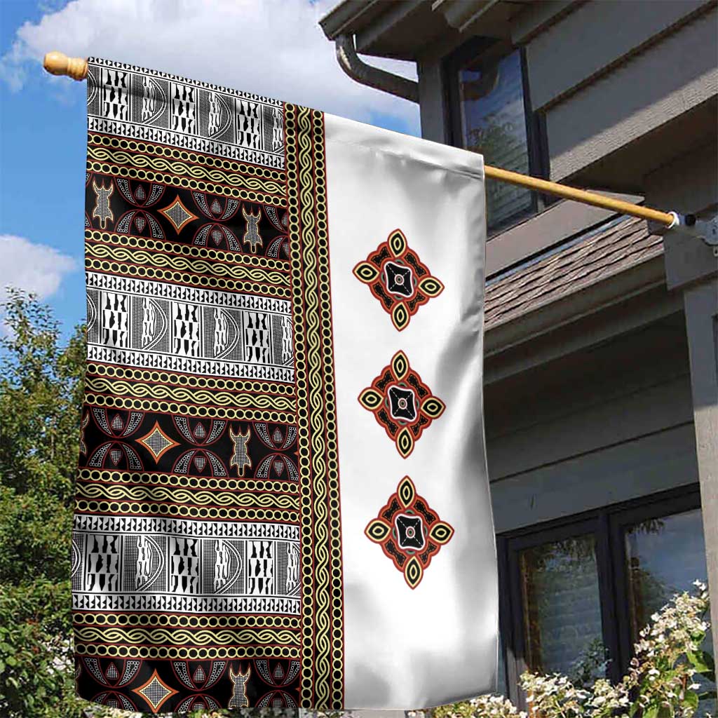 Cameroon Ndop Atoghu Inspired Garden Flag