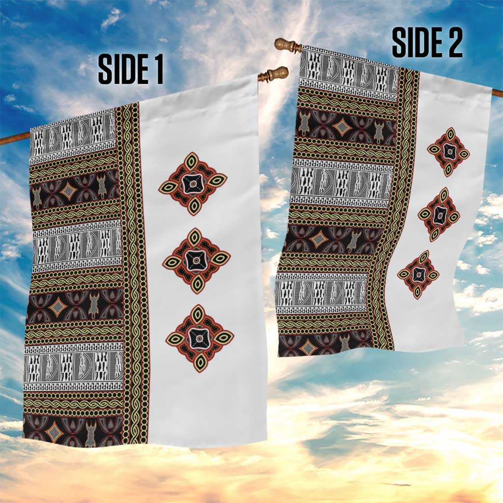 Cameroon Ndop Atoghu Inspired Garden Flag
