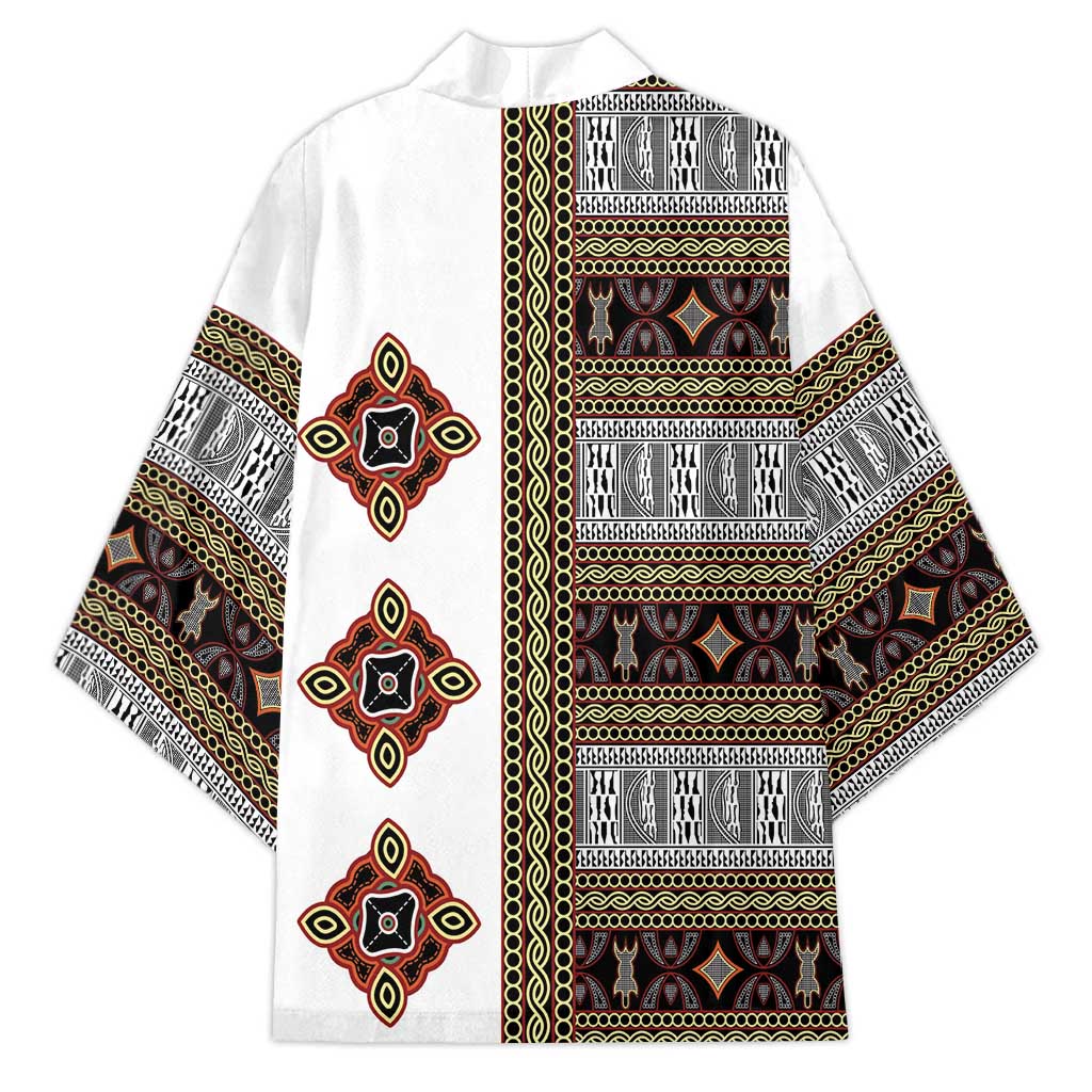 Cameroon Ndop Atoghu Inspired Kimono
