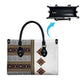 Cameroon Ndop Atoghu Inspired Leather Bag
