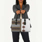 Cameroon Ndop Atoghu Inspired Leather Bag