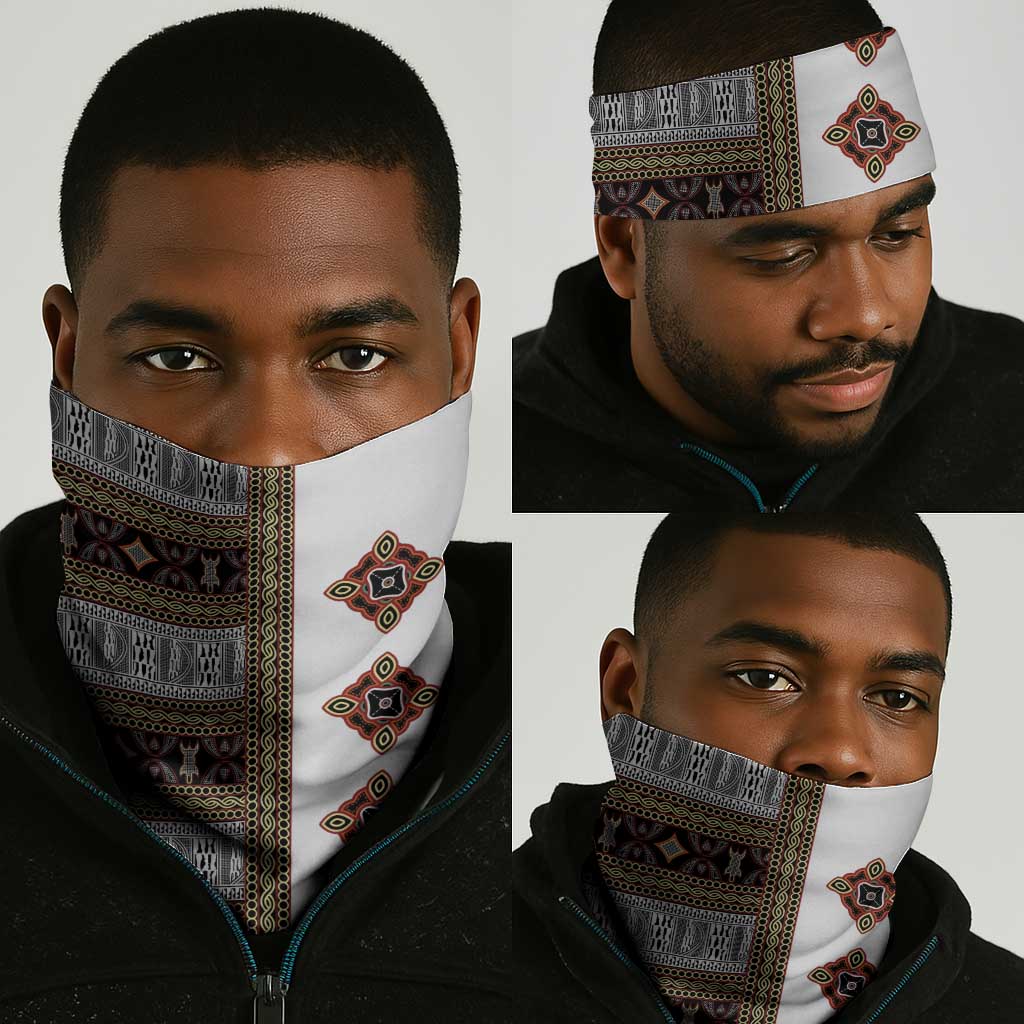 Cameroon Ndop Atoghu Inspired Neck Gaiter