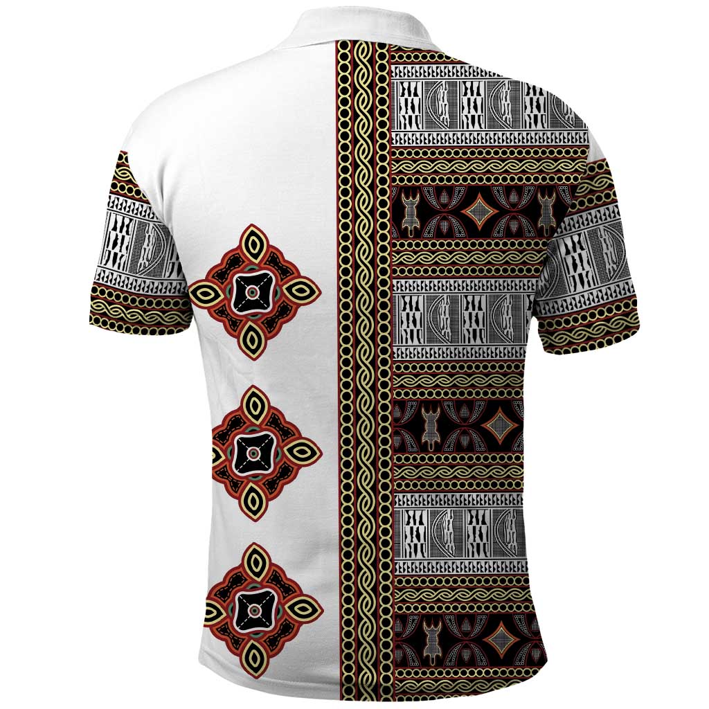 Cameroon Ndop Atoghu Inspired Polo Shirt