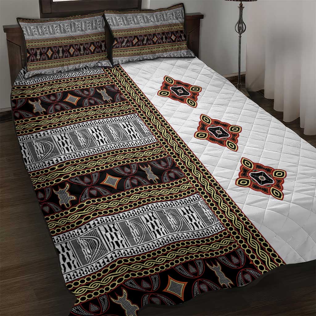 Cameroon Ndop Atoghu Inspired Quilt Bed Set