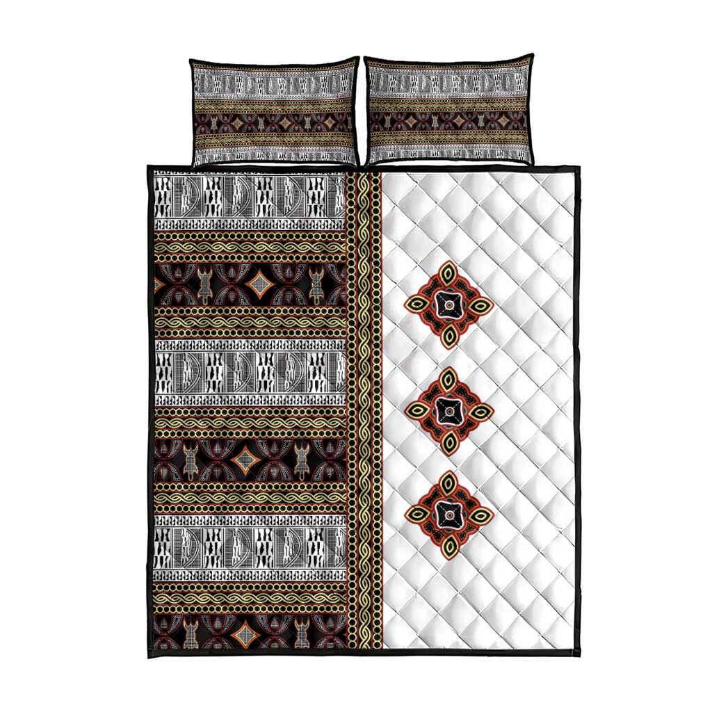 Cameroon Ndop Atoghu Inspired Quilt Bed Set