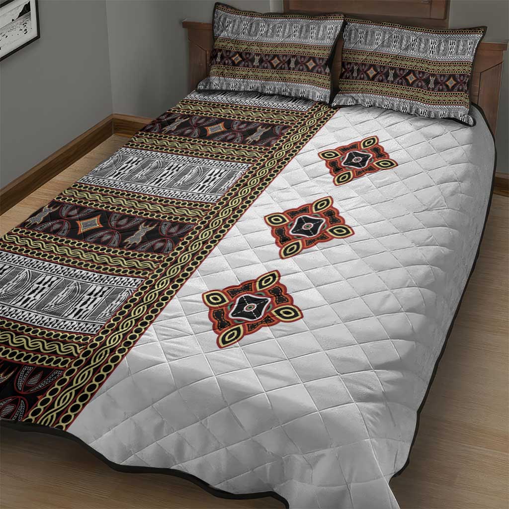 Cameroon Ndop Atoghu Inspired Quilt Bed Set