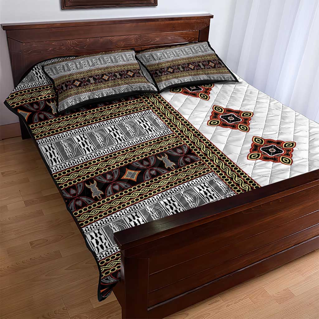 Cameroon Ndop Atoghu Inspired Quilt Bed Set