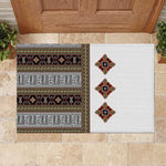Cameroon Ndop Atoghu Inspired Rubber Doormat