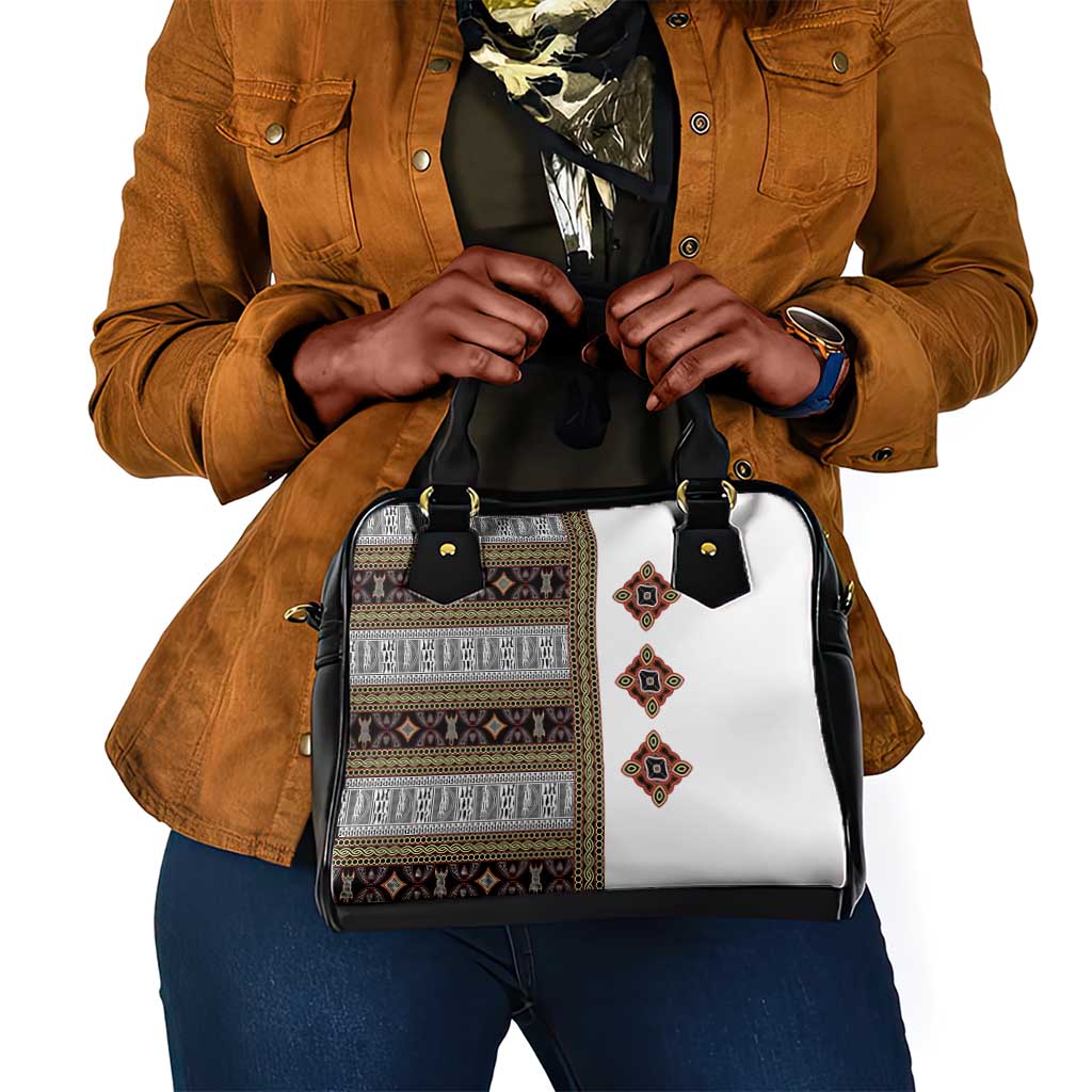Cameroon Ndop Atoghu Inspired Shoulder Handbag