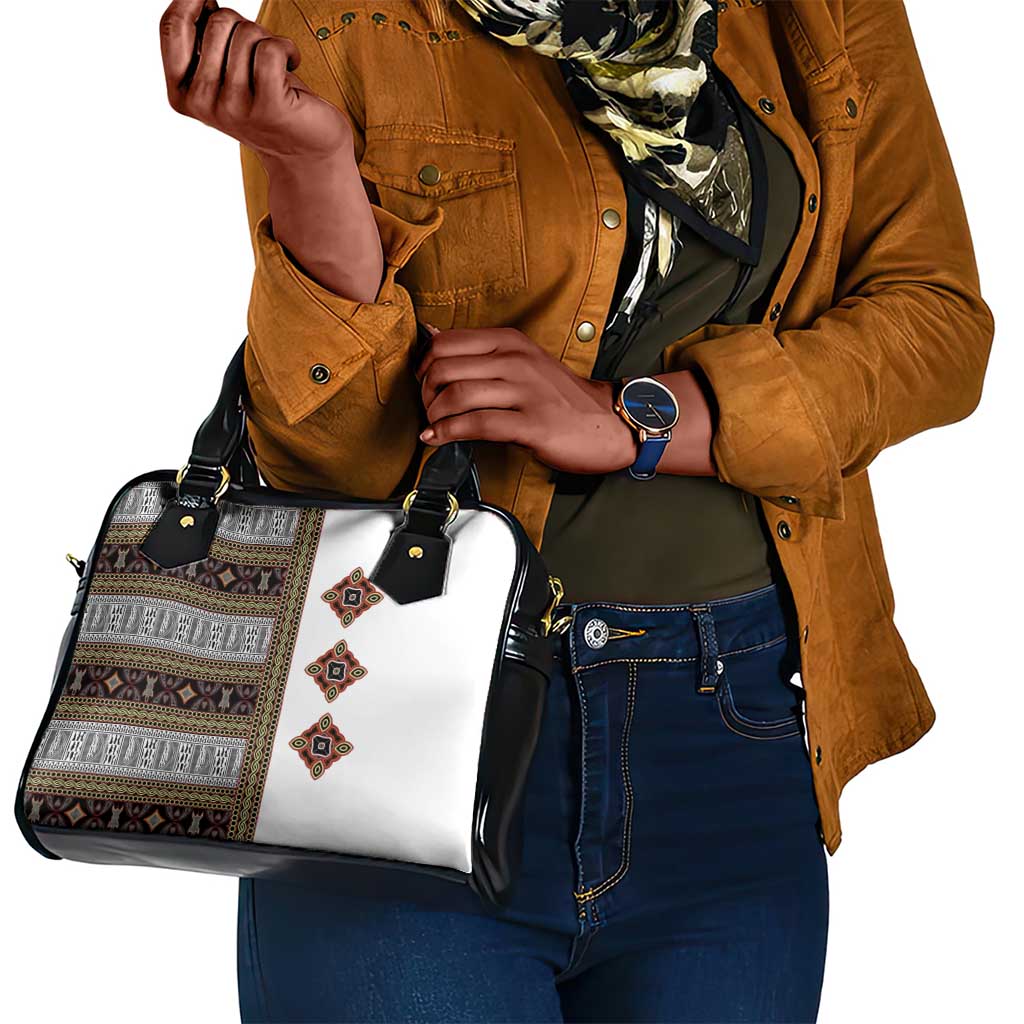 Cameroon Ndop Atoghu Inspired Shoulder Handbag