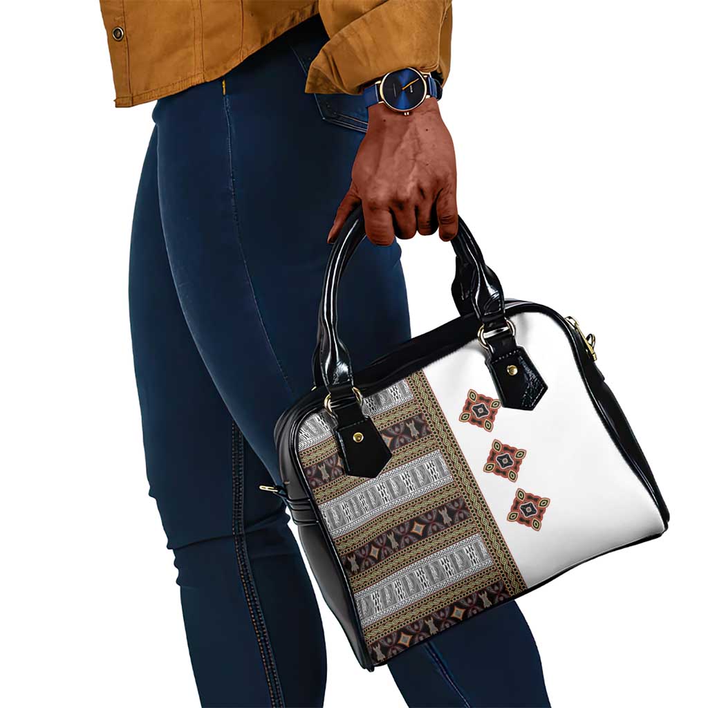 Cameroon Ndop Atoghu Inspired Shoulder Handbag