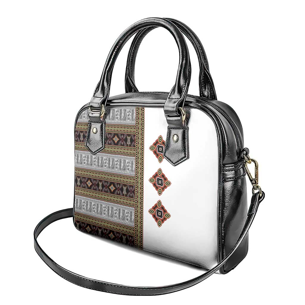 Cameroon Ndop Atoghu Inspired Shoulder Handbag