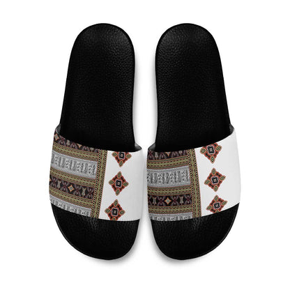 Cameroon Ndop Atoghu Inspired Slide Sandals