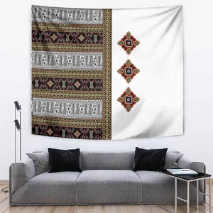 Cameroon Ndop Atoghu Inspired Tapestry