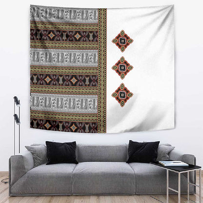 Cameroon Ndop Atoghu Inspired Tapestry