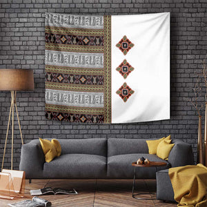 Cameroon Ndop Atoghu Inspired Tapestry