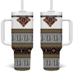 Cameroon Ndop Atoghu Inspired Tumbler With Handle