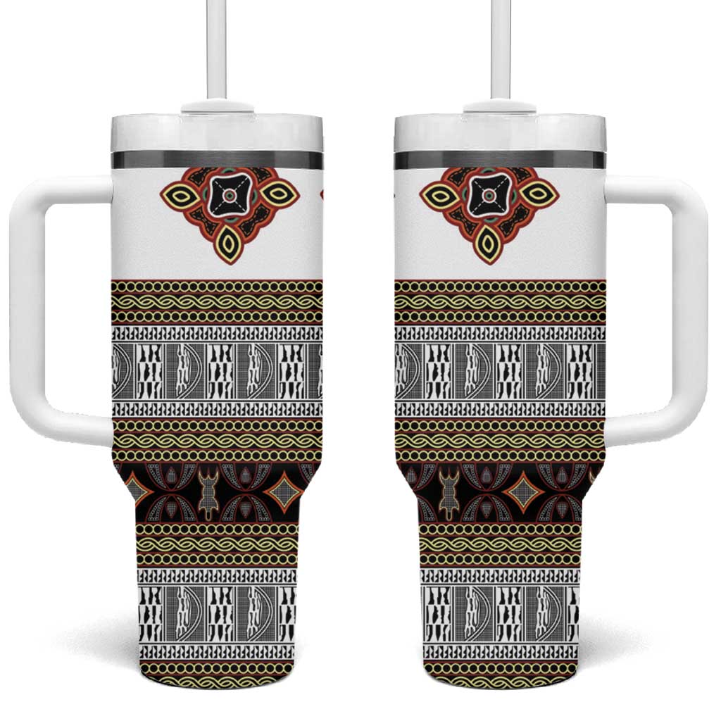 Cameroon Ndop Atoghu Inspired Tumbler With Handle