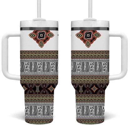 Cameroon Ndop Atoghu Inspired Tumbler With Handle