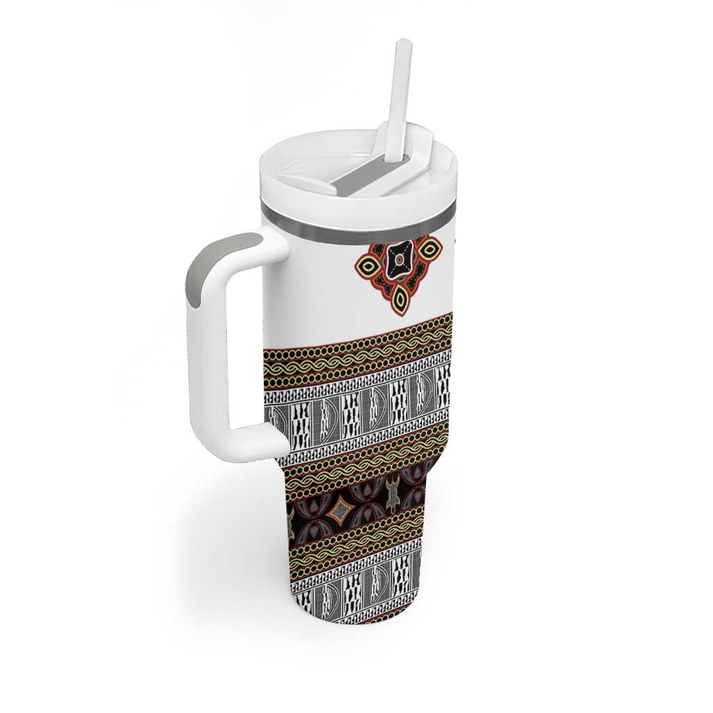Cameroon Ndop Atoghu Inspired Tumbler With Handle
