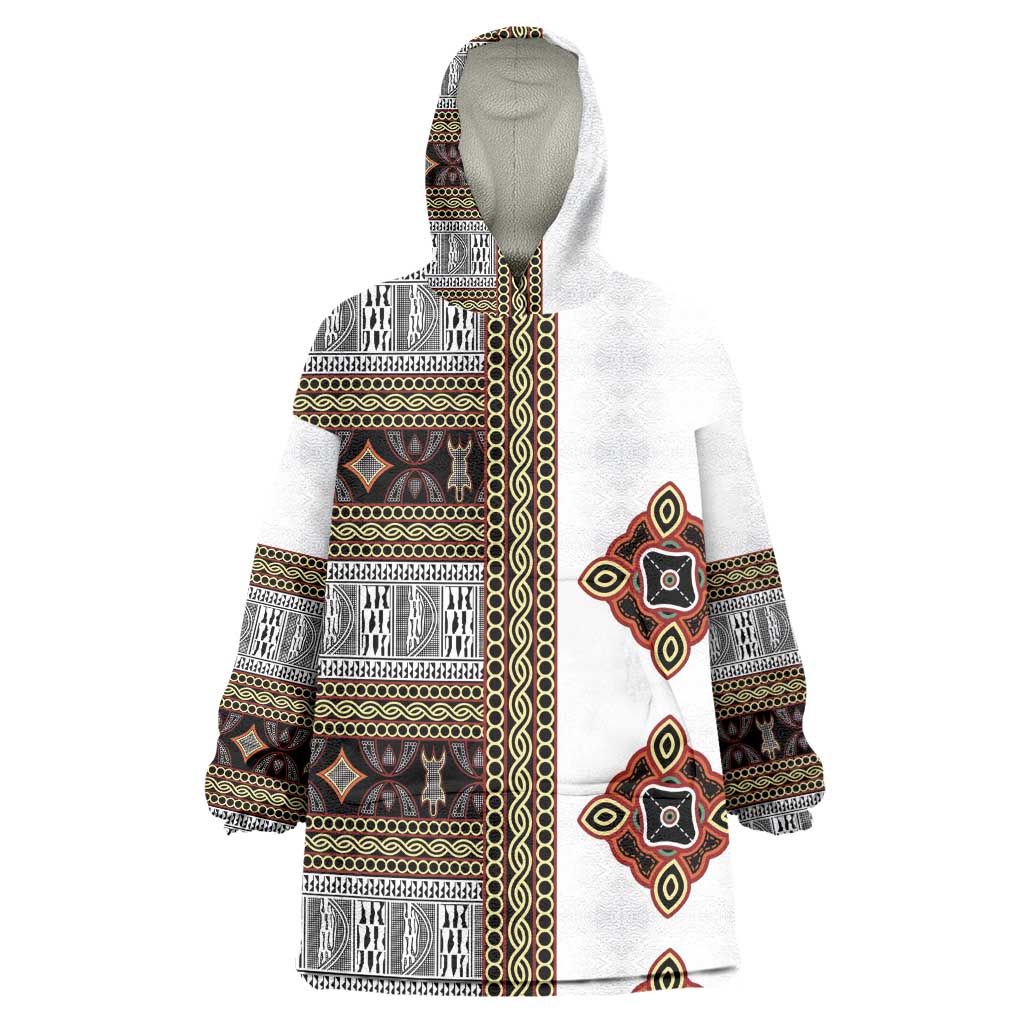 Cameroon Ndop Atoghu Inspired Wearable Blanket Hoodie