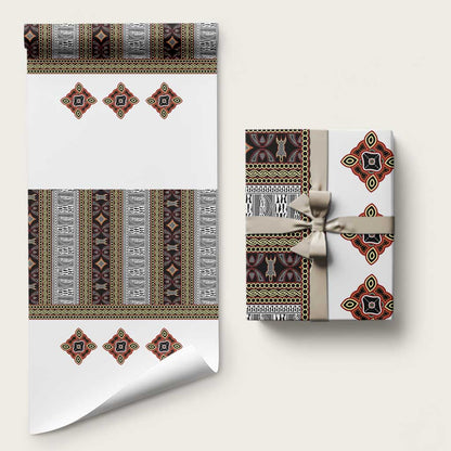 Cameroon Ndop Atoghu Inspired Wrapping Paper
