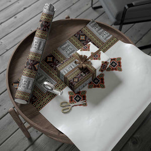 Cameroon Ndop Atoghu Inspired Wrapping Paper