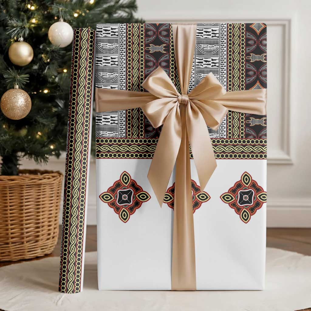 Cameroon Ndop Atoghu Inspired Wrapping Paper