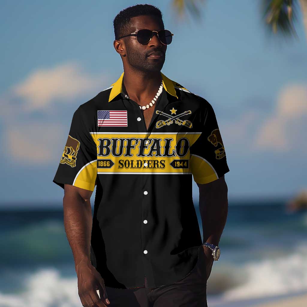 Personalised Buffalo Soldiers Hawaiian Shirt History of Heroes