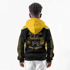 Personalised Buffalo Soldiers Kid Hoodie History of Heroes