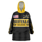 Personalised Buffalo Soldiers KId Wearable Blanket Hoodie History of Heroes