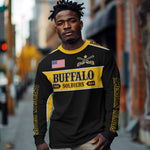 Personalised Buffalo Soldiers Long Sleeve Shirt History of Heroes LT7