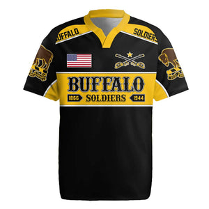 Personalised Buffalo Soldiers Rugby Jersey History of Heroes