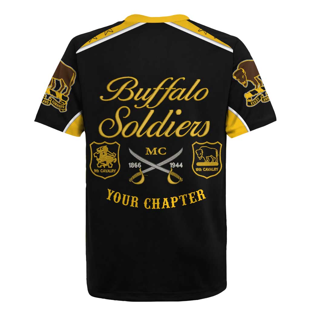 Personalised Buffalo Soldiers Rugby Jersey History of Heroes
