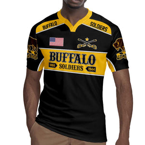 Personalised Buffalo Soldiers Rugby Jersey History of Heroes