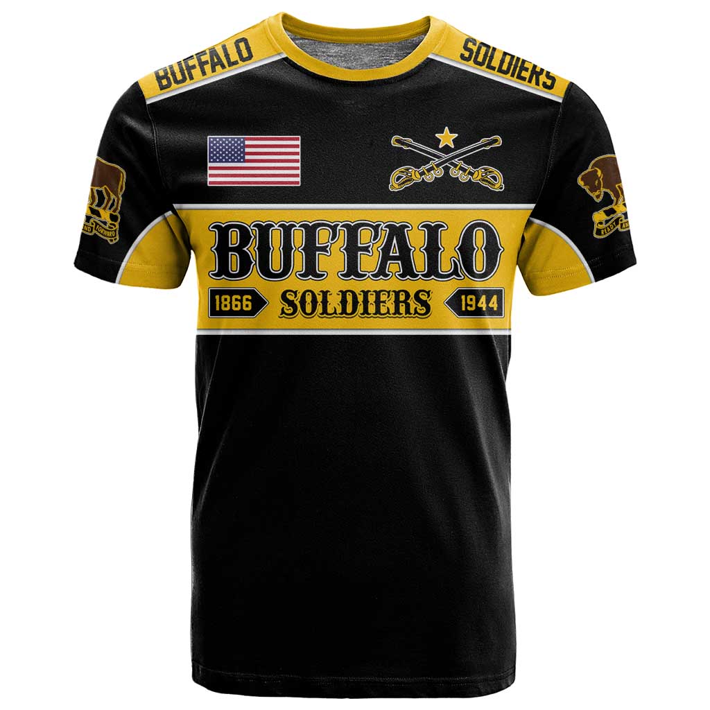 Personalised Buffalo Soldiers T shirt History of Heroes