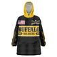 Personalised Buffalo Soldiers Wearable Blanket Hoodie History of Heroes