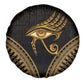 Ancient Egypt Gold Intricate Spare Tire Cover Eye of Horus