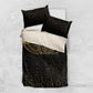 Ancient Egypt Bedding Set Black Gold Scarab